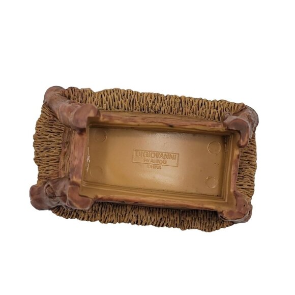 DiGiovanni by Autom Nativity Manger 4"X2.5" Poly Resin Figure 1998 Jesus VTG - Picture 7 of 10